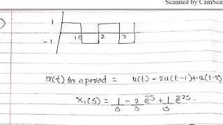Laplace Transform of Periodic Signal