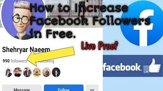#viral How to Increase Facebook Followers in Free | New Trend 2023 | By The GxT