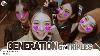 MALE VERSION | tripleS AAA - Generation (+ EASY LYRICS)