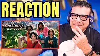 A MINECRAFT MOVIE Teaser Trailer REACTION! | Warner Bros | Legendary Pictures