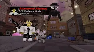 Beating Abandoned Alleyway Hard Solo Tower Heroes
