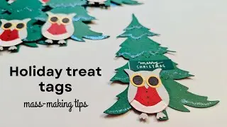 Holiday treat tags #projectsharethursday