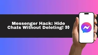 How to Archive Chats on Messenger 📩 | Hide Messages Without Deleting!