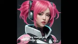 Make manga styled characters with Tengr.ai