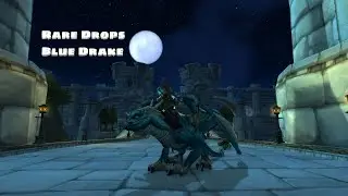 World of Warcraft - Rare drop - Blue Drake
