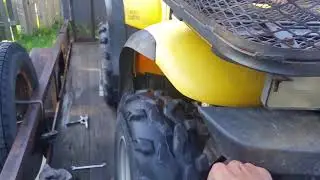 How to adjust a shift linkage on a Polaris 400/500 4 stroke.
