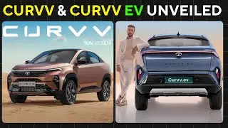 TATA CURVV and CURVV EV unveiled