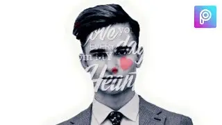 PicsArt Typography Effect | Best Photo Editing | PicsArt Editing Tutorial