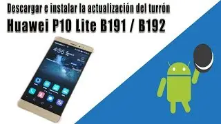 Descargar e instalar la actualización del turrón Huawei P10 Lite B191 /  B192 2018