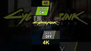 Cyberpunk 2077 - Ray Tracing ON vs OFF | RTX 3080 | 4K