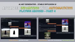 Playing around with inpainting in Automatic1111 - Part 4