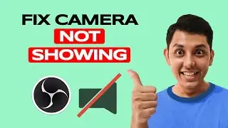 OBS Virtual Camera Not Showing Up Solution