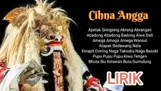 Lirik Tembang CIHNA ANGGA