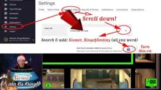 Twitch Auto Host | Kismet Guide