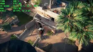 Assassins creed origins on nvidia geforce gt 710 2gb ddr3 , 4gb ram || Ashish Gaming Spot