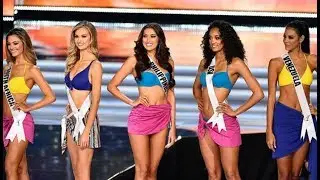 Miss Universe 2017 Opening - (Swimsuit Competition Top 16).