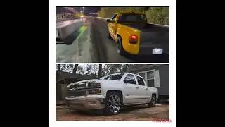 Turbo single cab vs lt4 supercharged 5.3 crew cab #boosted #crewcab #texastrucks #houston #racing
