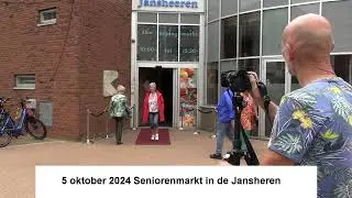 Seniorenmarkt 5 oktober in de Jansheren