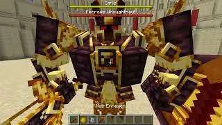MINECRAFT FERROUS WROUGHTNAUT VS. IRON GEOLEM