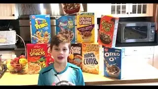 Cereal Taste Test- WE EAT THEM ALL!