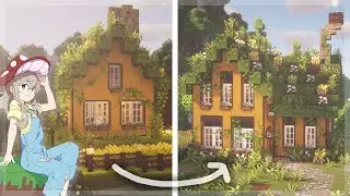 [Minecraft] Re-Creating My First Viral Cottage | CIT Resource Packs