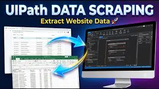 🔥 UiPath Data Scraping Tutorial | Extract Data from Websites Automatically | UiPath RPA