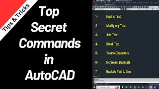 Best  AutoCAD Time Saving Commands🚀 | Top Secret Command for Fast Working In AutoCAD👍 | KDS