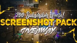 FREE TO USE PUBG MOBILE, BGMI SCREENSHOT PACK FOR THUMBNAIL CREATION | 200 SUBS SPECIAL | GRAPHILIC