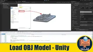How to Load OBJ Model at Runtime in Unity