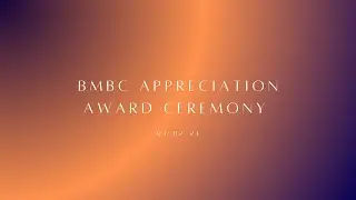 BMBC Appreciation Award Ceremony - 03/02/24