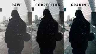 COLOR GRADING basics for BEGINNERS | color correction vs color grading