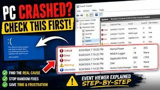 Computer Keeps Crashing?  Find the Cause in Windows