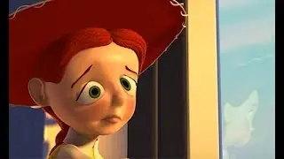 When She Loved Me but the lyrics are what's happening onscreen