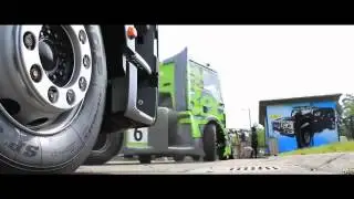 Дрифт на грузовике