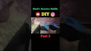 DIY HUGE Reptile Enclosure Part 2 out now. #bioactive #reptileenclosure #reptile #animals #diy