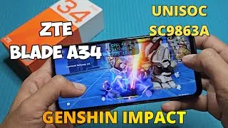 Genshin Impact in ZTE Blade A34