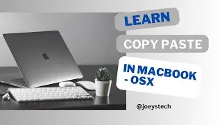 How to copy/paste/select All using keyboard shortcuts on Macbook Pro, Macbook Air, Apple computers