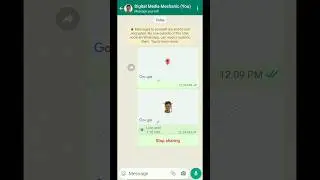 How to share location on whatsapp #shorts #trending