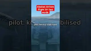 Alaska Flight 261 moments from disaster