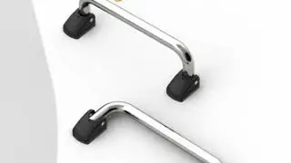 TANJA L37-100 Mechanical Equipment Toolbox Metal Folding Handle/Stainless steel handle