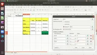 Solver and Goal Seek in SpreadSheet