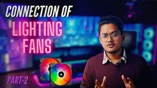 How to connect Multiple RGB/ARGB fans in one header OR Without Header in your Motherboard|GTBD|