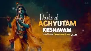 Achyutam keshavam Lofi Song Shree Krishan Song Lk Lofi Create 2024