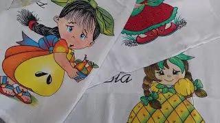 comprinha maravilhosa de panos de prato vem conferir ❤️💕💛💚
