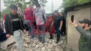 В жилмассиве «Токольдош» произошла потасовка из-за попытки сноса домов