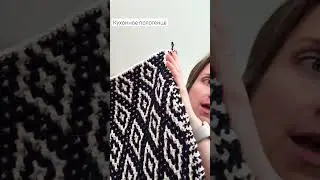 Кухонное полотенце крючком