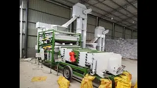 Sorghum Dehulling and Cleaning Processing Line