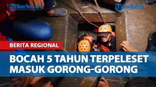 Bocah 5 Tahun di Samarinda Terpeleset Masuk Gorong-gorong