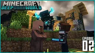 RaysWorks Warden World EP2 - Save The Villagers - A Minecraft Deep Dark World Mini Series