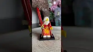 Маг ордена Огня! Фигурка оригинал, шмотки сделаны и окрашены вручную. Меч от BW окрашен вручную.